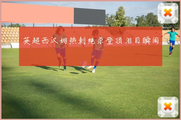 英超西汉姆热刺绝杀登顶泪目瞬间